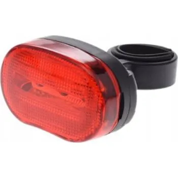 Cyklosvítilna Zadní světlo na kolo 3 LED, na baterie
