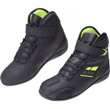 Moto bunda LS2 KOŽENÉ MOTOCYKLOVÉ BOTY TENISKY GARRA MAN ČERNÁ H-V ŽLUTÁ 45
