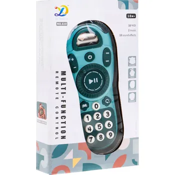 Hračka pro nejmenší Hračka Ramiz Interaktivní dálkový ovladač se zvukovými a světelnými efekty modrý