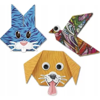 kreativní sada Grafix Origami Zvířátka s Nálepkami