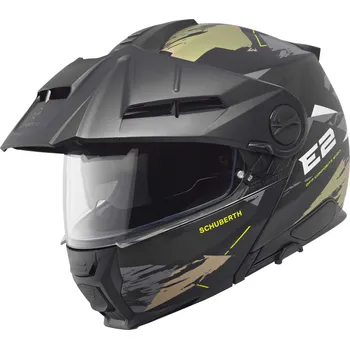 Helma na motorku SCHUBERTH přilba E2 Trail green - 3XL