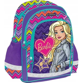 Školní batoh Školní batoh Starpak s více přihrádkami, bílý