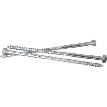 Vrut VRUT DO DŘEVA NA KLÍČ, POZINKOVANÝ 82501 12*360MM