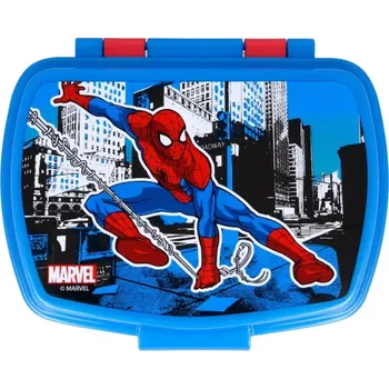 Svačinový box STOR Plastový box na svačinu SPIDERMAN, 51374