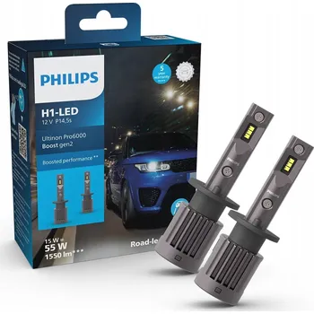 Autožárovka Philips Ultinon 11258U60B2X2 LED H1 12V 15W 2 ks