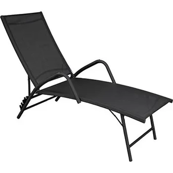 Zahradní lehátko STYLO zahradní lehátko černé