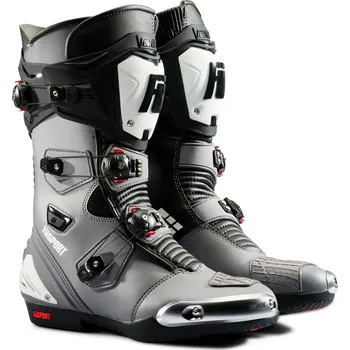Moto obuv FÜSPORT boty XR1 grey/black/white - 44