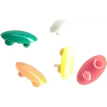 Rozlišovač na klíče Mul-T-Lock oválný 5ks balení, pět různých barev