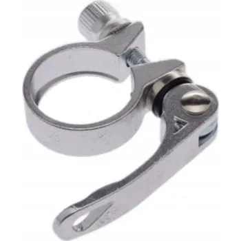 Sedlovka Objímka sedlovky se svorkou 28,6 mm stříbrná