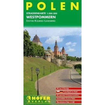 Polsko (Západní Pomořansko - Štětín / Kolberg / Landsberg) 1:200 000 / automapa