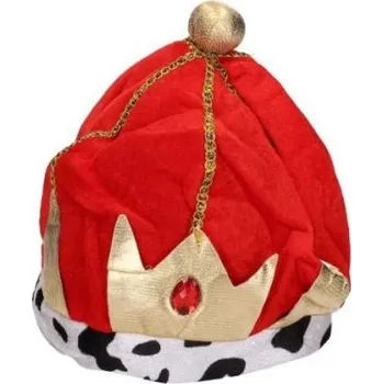 Karnevalový doplněk Set karneval - královská koruna 28 cm (W036068)