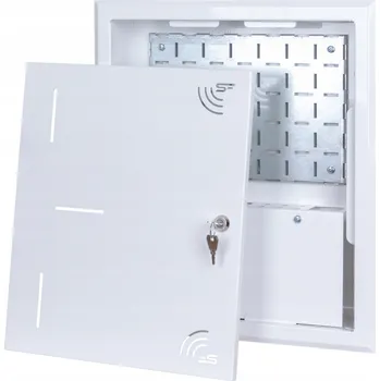 Bezpečnostní kamera Rozvaděč Stalflex Bílý IP20 460x395x75 mm