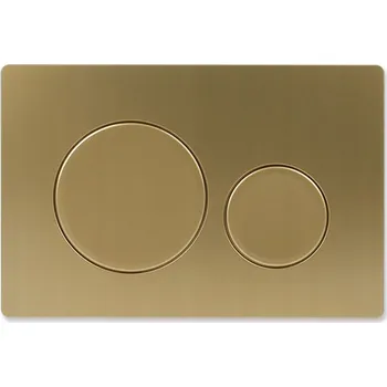 Splachovací tlačítko SPLACHOVACÍ TLAČÍTKO PRO PŘEDSTĚNOVÝ SYSTÉM GEBERIT SIGMA ZLATÁ MATNÁ TICHÉ ODOLNÉ