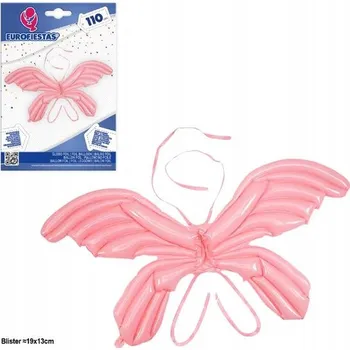 Balónek Ouda Party - Růžové balónky ve tvaru motýla