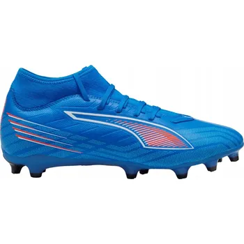 Kopačky Fotbalová obuv pánské PUMA Ultra 6 Play+ FG/AG ultra blue/puma red, velikost 41 EU