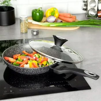 Pánev Tradiční pánev Klausberg 4906665969514 26 cm, granitový povrch