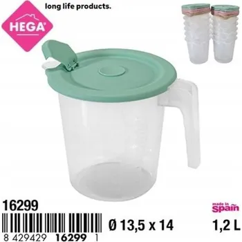 Džbán s odměrkou 1.2L