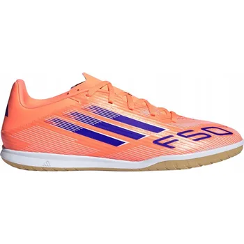 Pánská sálová obuv F50 CLUB IN sálovky pánské adidas oranžové vel. 46 2/3