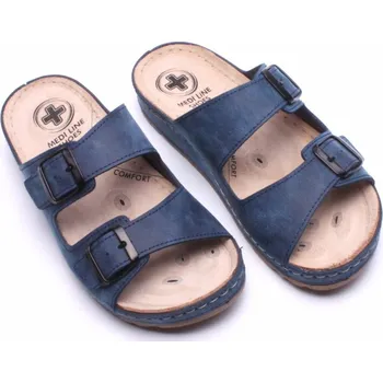 Dámská zimní obuv Mediline S182.002 - modrá Velikost: 40