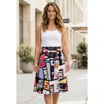 Dámská sukně KIXMI ULIMA RŮŽOVÁ XXL