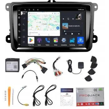 Autorádio RÁDIO ANDROID AUTO CARPLAY ŠKODA OCTAVIA II 2004 - 2015 WIFI USB 6GB 128GB