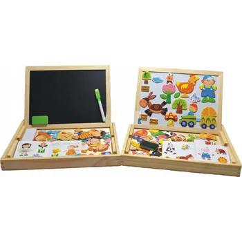 Magnetická kreslící tabulka Křídová tabule, magnetická VidaXL 30,5 x 23,5 cm