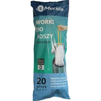 Pytle na odpadky Koupelnové odpadkové pytle Merida 28 l 20 ks