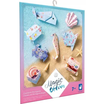 kreativní sada Kreativní sada pro výrobu origami Magický oceán pro děti 7+, Janod