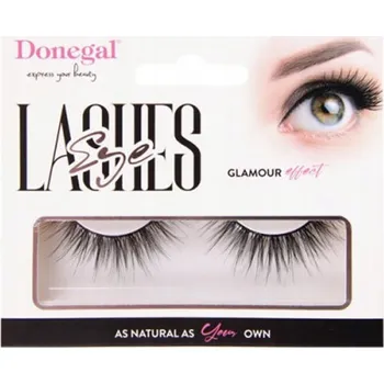 Umělé řasy Donegal Umělé řasy na pásku Glamour Effect