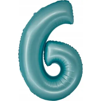 Balónek Modrý balónek číslice 1 ks