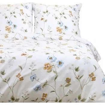Povlečení Povlečení bavlněné 220x200 BAVLNA 100% rostlinný vzor pastelové malé květy