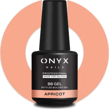 Lak na nehty Stavební gel v lahvičce BB10 - Apricot 15ml