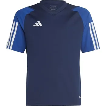 Dívčí oblečení Dětský dres adidas Tiro 23 Competition Jersey námořnická modrá HK7639 164CM