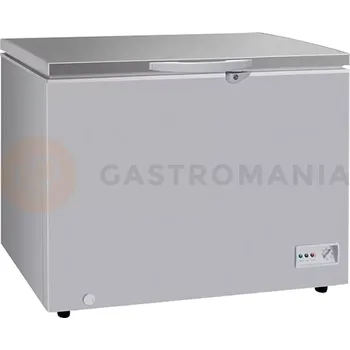 Truhlová mraznička s nerezovým víkem, 230 l | GREDIL, 883231