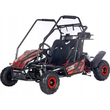 Dětské elektrovozidlo Autíčko BUGGY Benzínová LUCKY SEVEN LIFT Červená