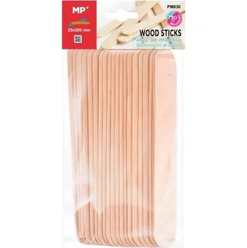 Malířská špachtle Špachtle dřevo 25mm 20ks přírodní PM030