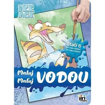 omalovánky Omalovánky A4 maluj vodou Doba ledová