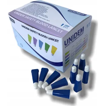 Unidem Lanceta jednorázová 2,4 mm 200 ks