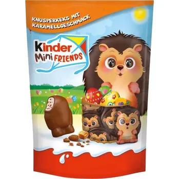 Cukrovinka Kinder Velikonoční figurky kamarádi s křupavým karamelem 122g