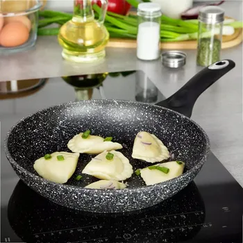 Pánev Tradiční pánev Klausberg 4906665969415 22 cm, granitový povrch