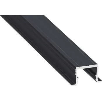 LED lišta Profil hliníkový AL-PROFIL AXIN ROCK ANTHRACITE LACQUERED 1M (10-1379-10) vestavný barva antracit GXLP1154 Greenlux
