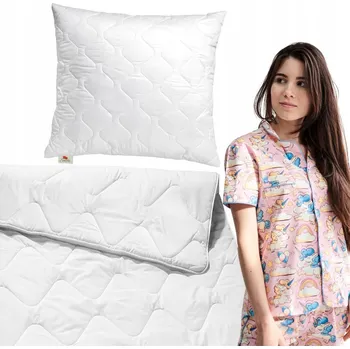 Povlečení Sada polštář a celoroční přikrývka 140x200 povlečení antialergická SENOMIA