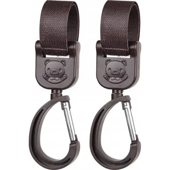 Držák na tašku na kočárek Luxma černý