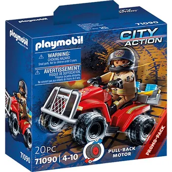Stavebnice Playmobil Playmobil Fire Speed quad 71090