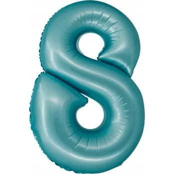 Balónek Modrý balónek číslice 1 ks