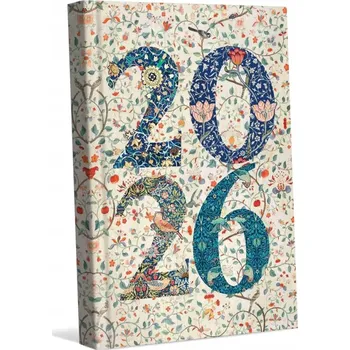 Kalendář Kalendář 2026 týdenní Číslice béžová