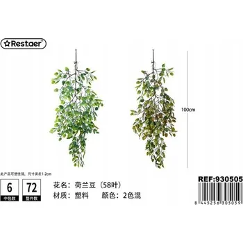 umělá květina Umělá závěsná rostlina 98 cm Zelená dekorace