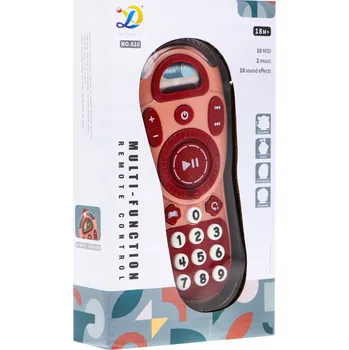 Hračka pro nejmenší Interaktivní televizní ovladač Jin Shang Lu pro děti růžový