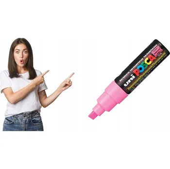 Dekorativní fix růžový Uni Posca 1 ks