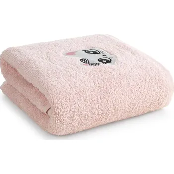 Dětská osuška Eurofirany bavlněná růžová 70x140 cm